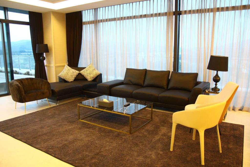Posezení v ubytování AM Hotel