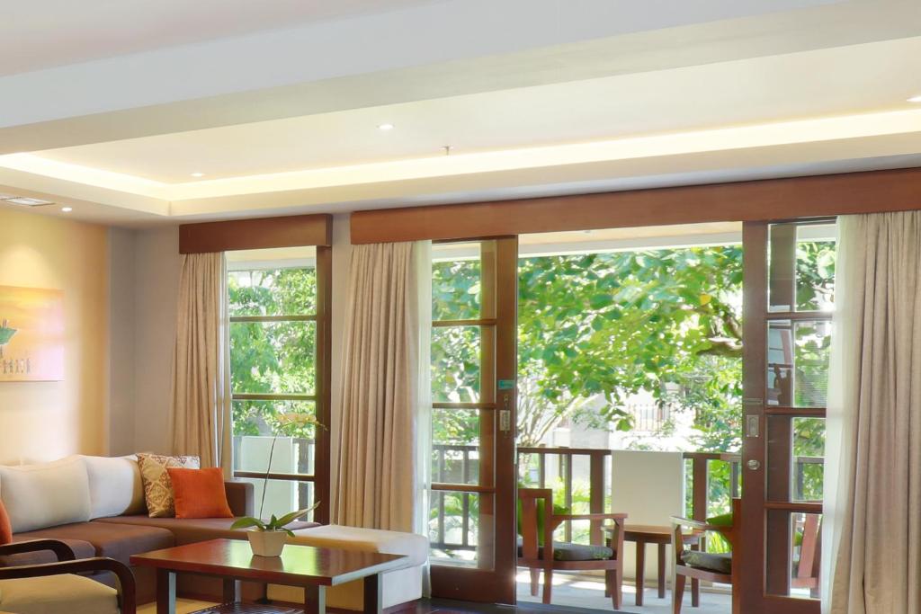 Posezení v ubytování Novotel Bali Nusa Dua