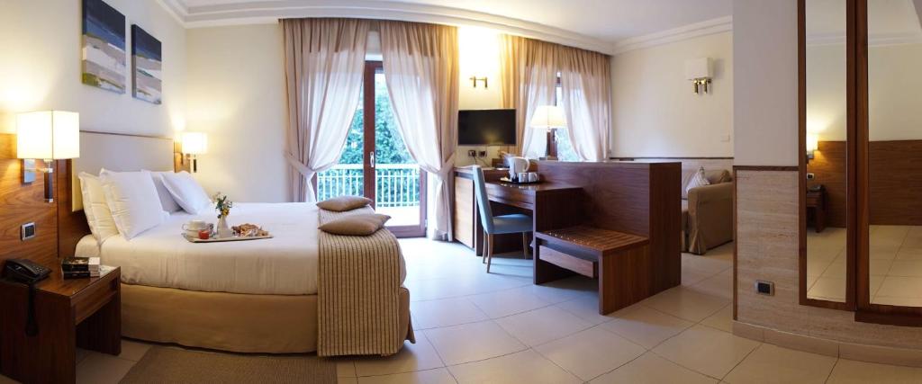 Posezení v ubytování Suites & Residence Hotel
