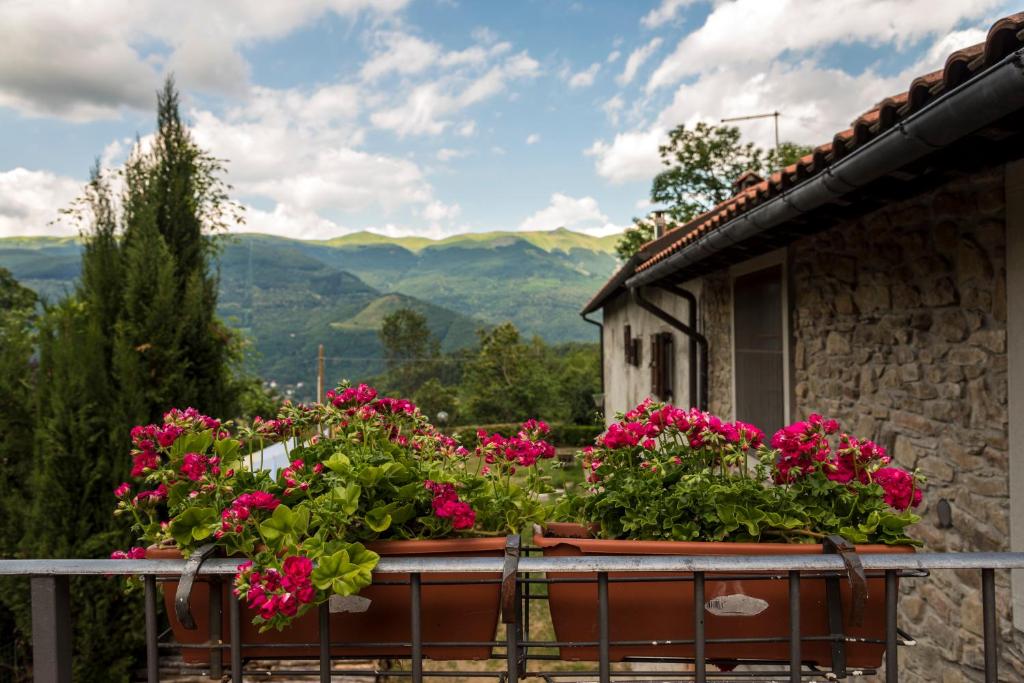 A general mountain view or a mountain view taken from the country house