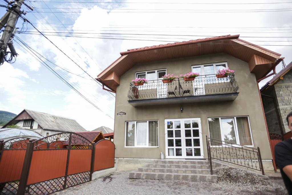 Budova, kde se penzion nachází
