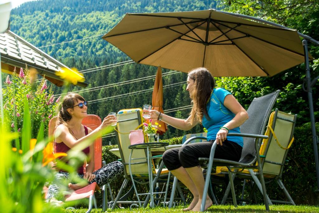 Hosté ubytování Ferienhaus Backstuber