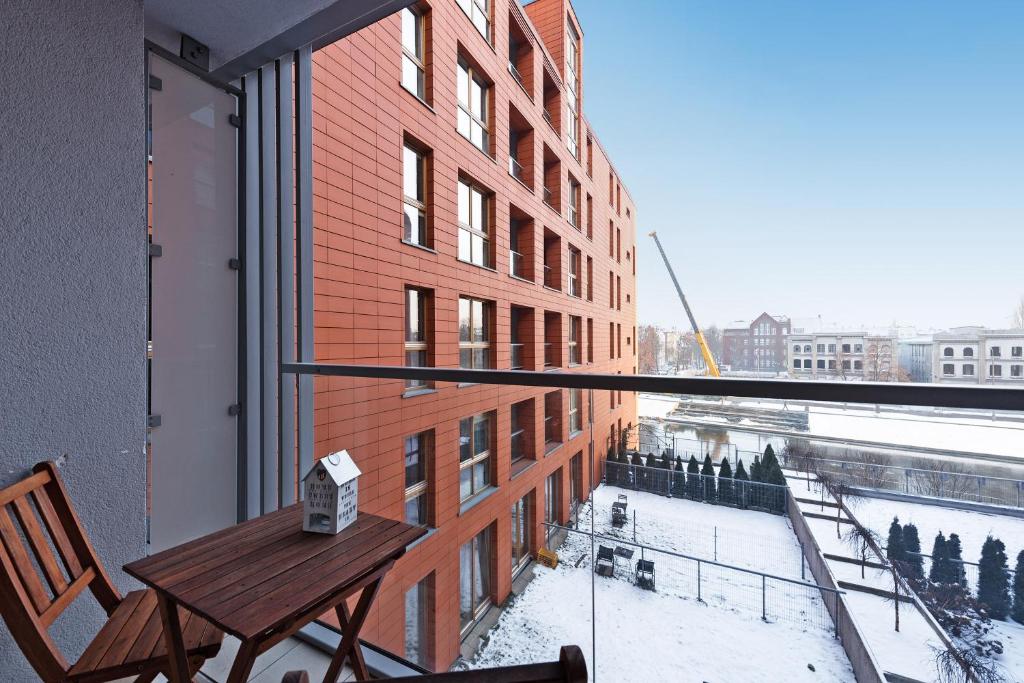 Balkón alebo terasa v ubytovaní Aura Apartments Old Town