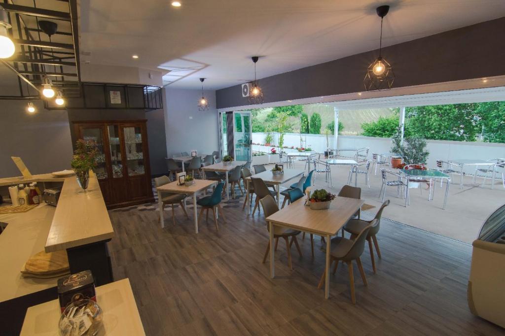 Posezení v ubytování Hotel degli Amici
