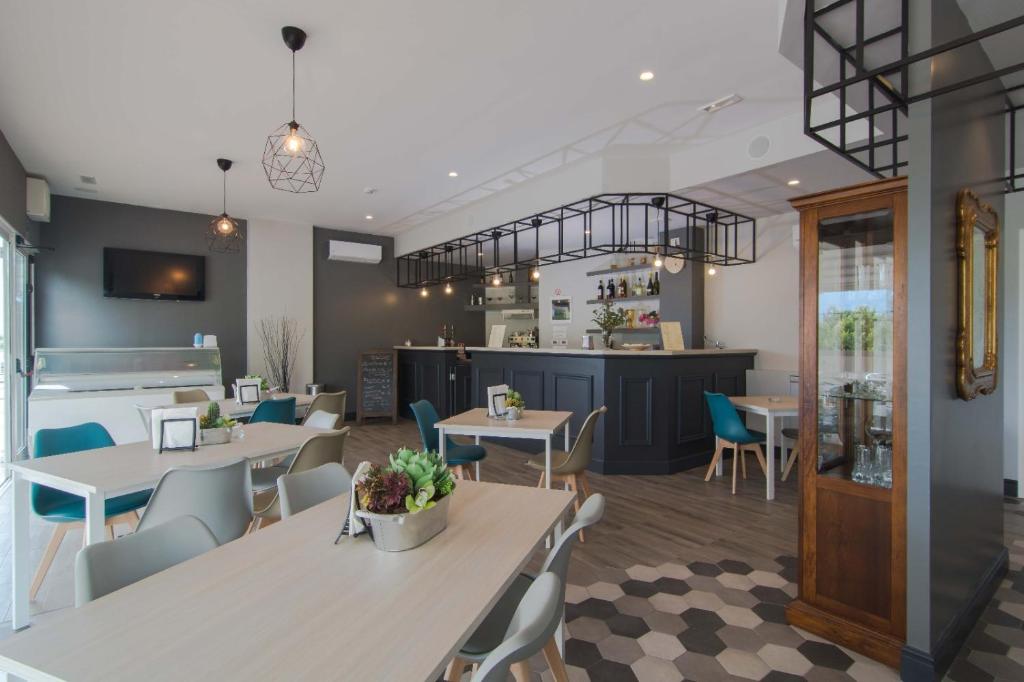 Posezení v ubytování Hotel degli Amici