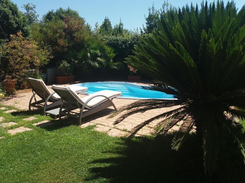 L'affittacamere nel parco "Appia antica" - Piscina a uso ospiti