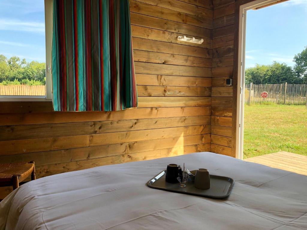 Postel nebo postele na pokoji v ubytování O2 Camping