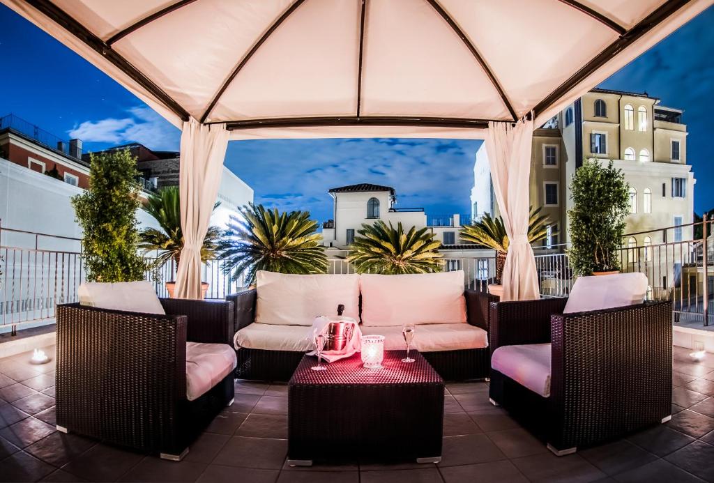 Un balcón o terraza de Hotel Ponte Sisto
