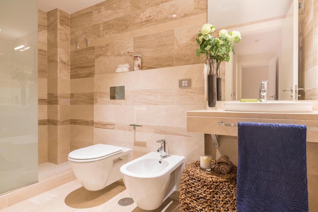 Kúpeľňa v ubytovaní iloftmalaga Premium Calle Nueva