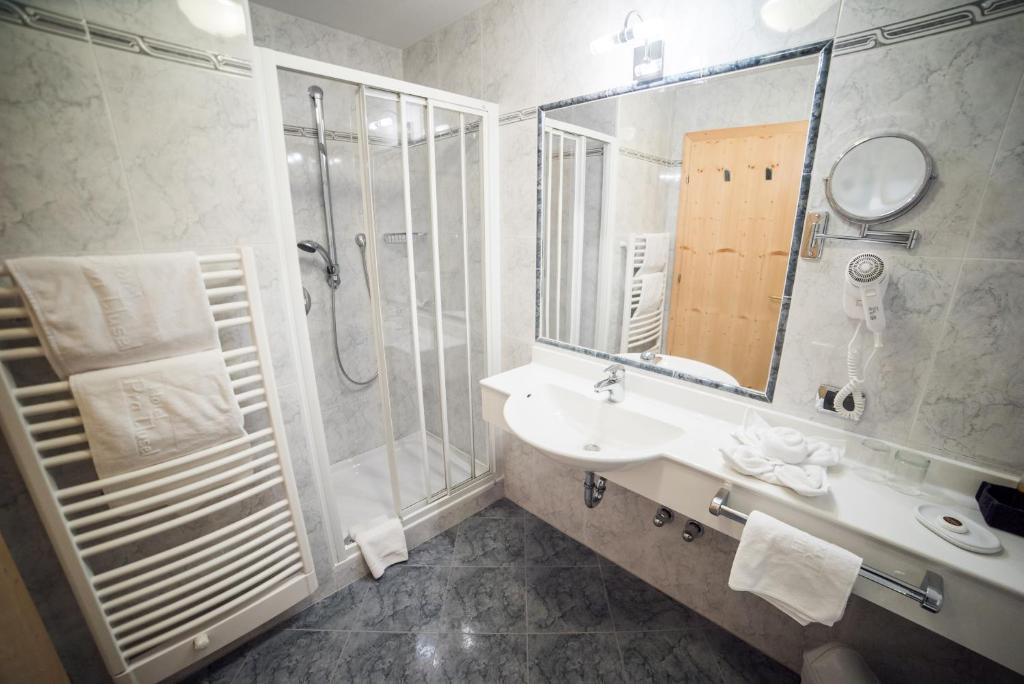 Koupelna v ubytování Hotel Pra Tlusel