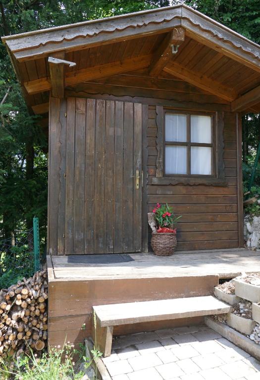 Zahrada ubytování Chalet Katrin
