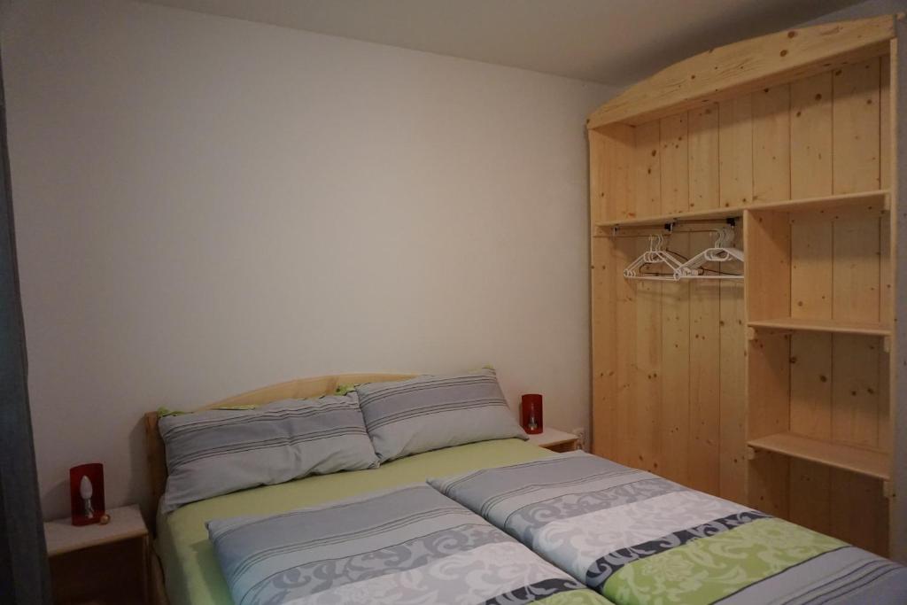 Postel nebo postele na pokoji v ubytování Chalet Katrin