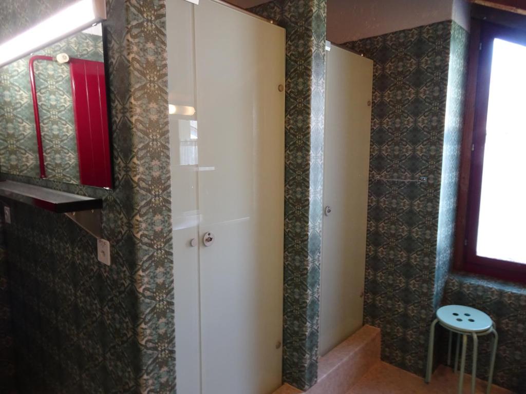 Koupelna v ubytování Hostel im Oltä Stall