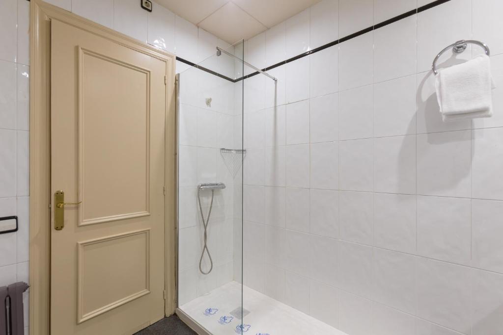 Koupelna v ubytování Apartamentos DV