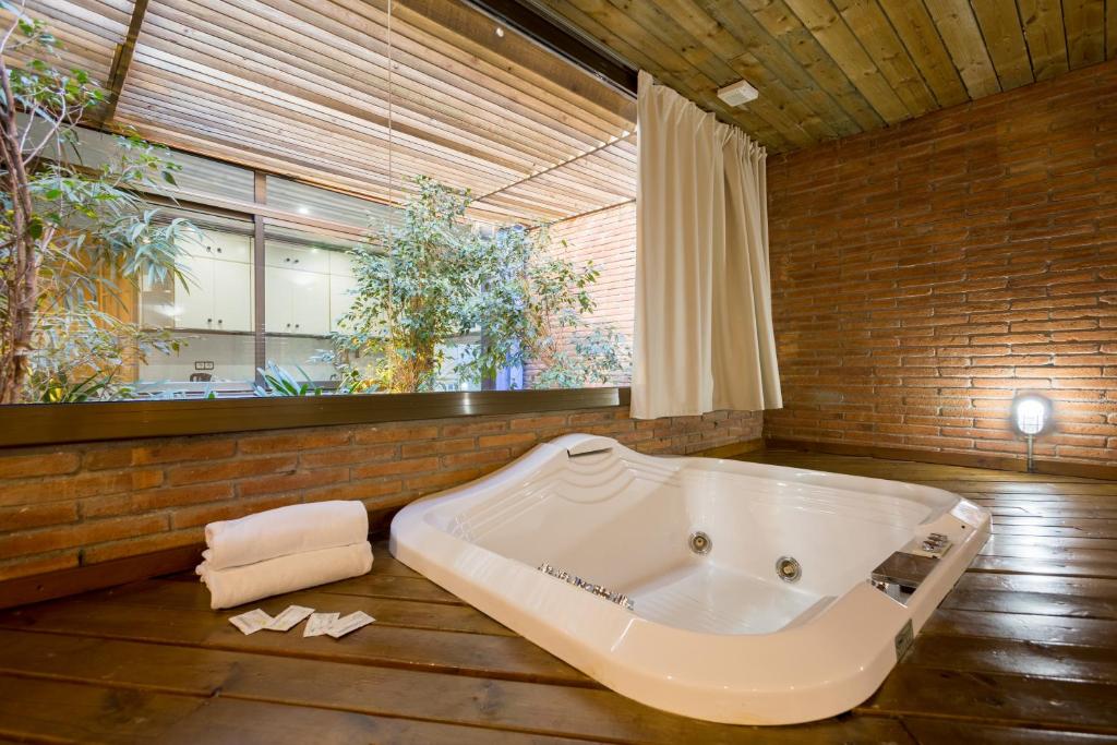 Koupelna v ubytování Apartamentos DV