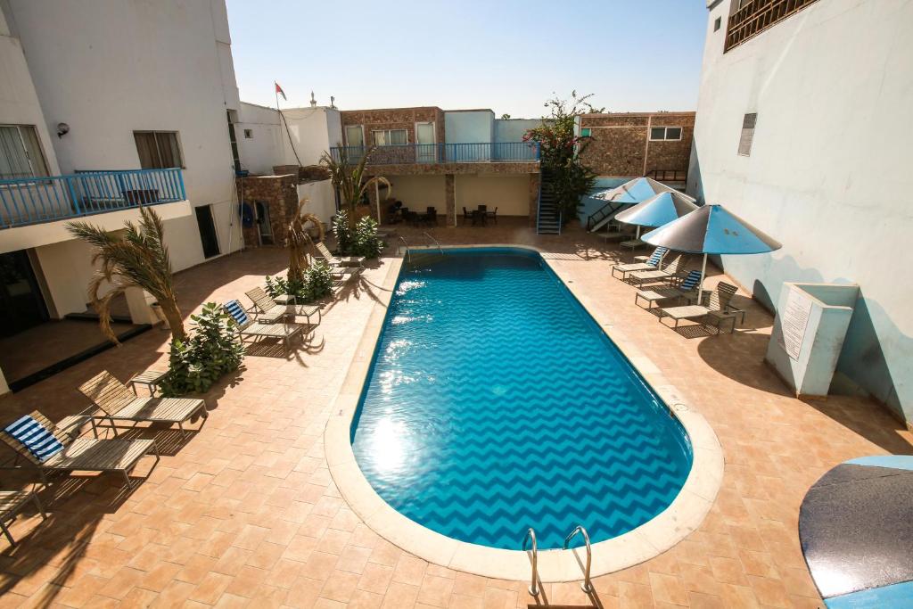 Bazén v ubytování Mina Hotel nebo v jeho okolí