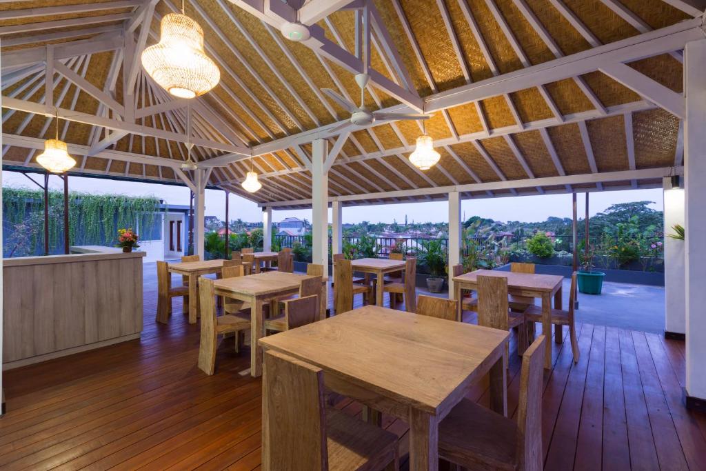 Restaurace v ubytování Amerta Seminyak