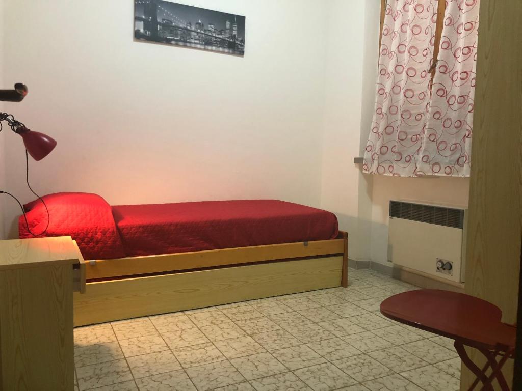 Postel nebo postele na pokoji v ubytování Girino II