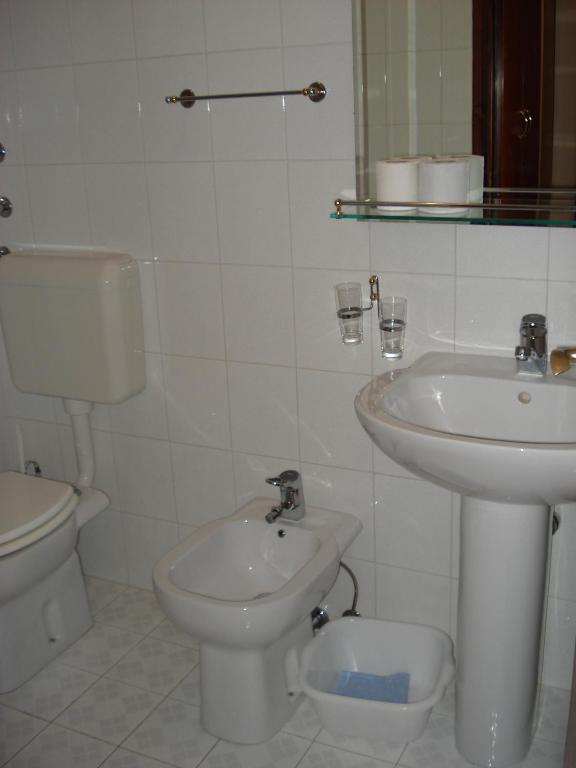 Kúpeľňa v ubytovaní Apartments Mladina