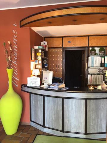 TV a/nebo společenská místnost v ubytování Hotel Oberledinger Hof