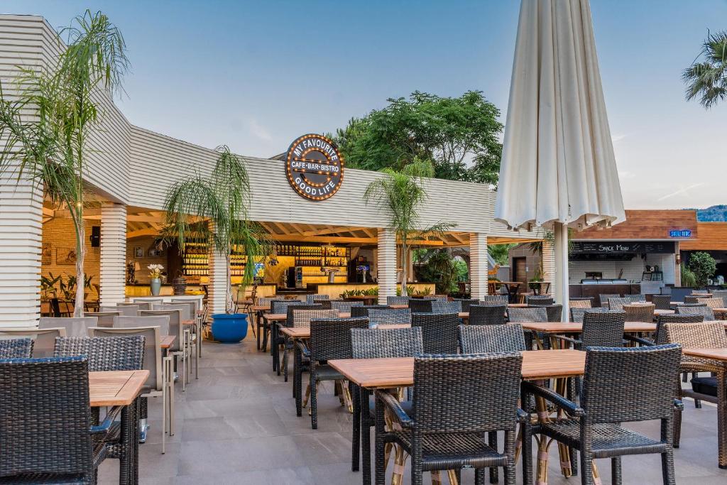Restaurace v ubytování Grand Cettia Hotel