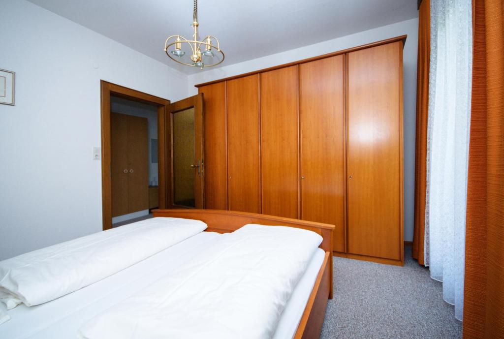 Postel nebo postele na pokoji v ubytování Haus Egger
