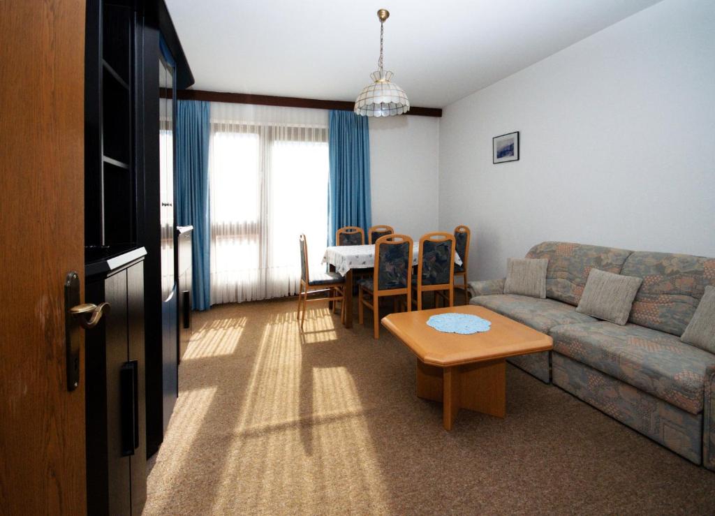 Posezení v ubytování Haus Egger