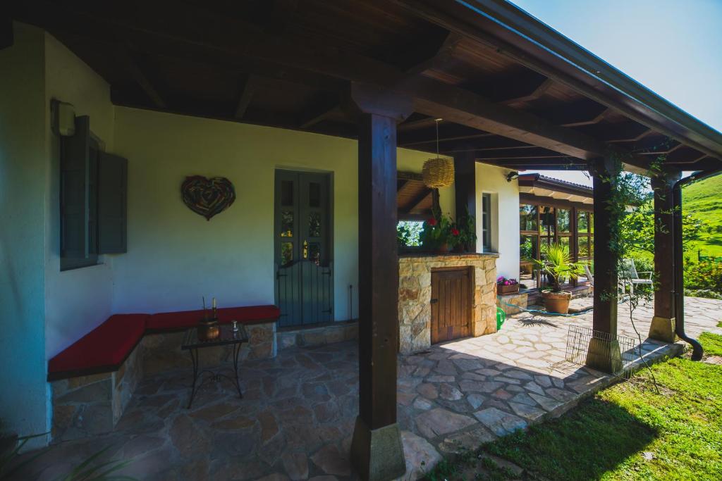 Zahrada ubytování Casa Candelas
