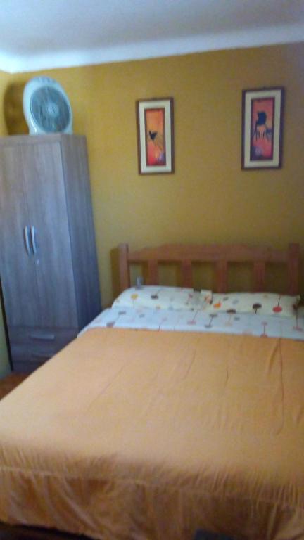 Postel nebo postele na pokoji v ubytování Posada Gino