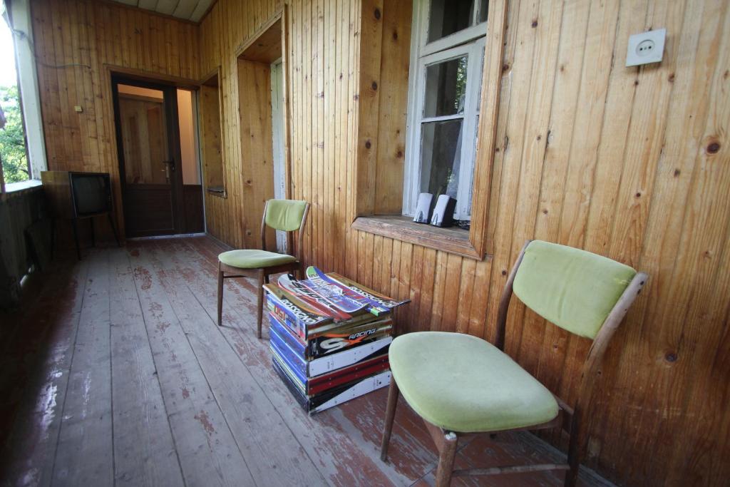 Posezení v ubytování Skier's House