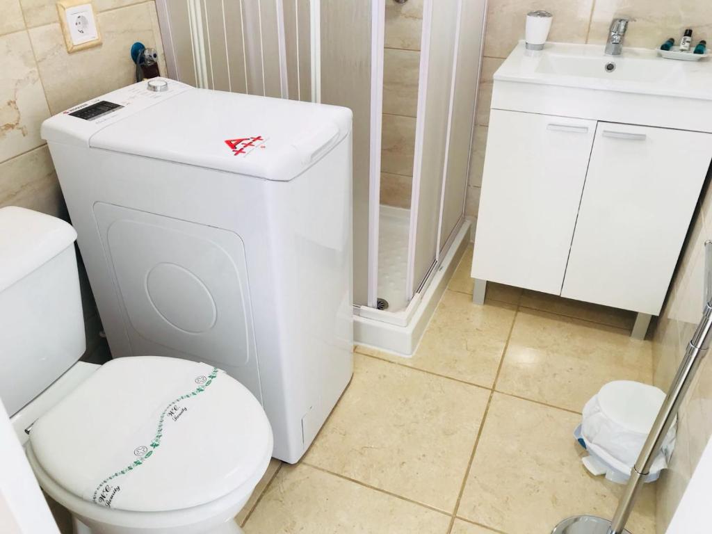Kúpeľňa v ubytovaní Appartamento Tata