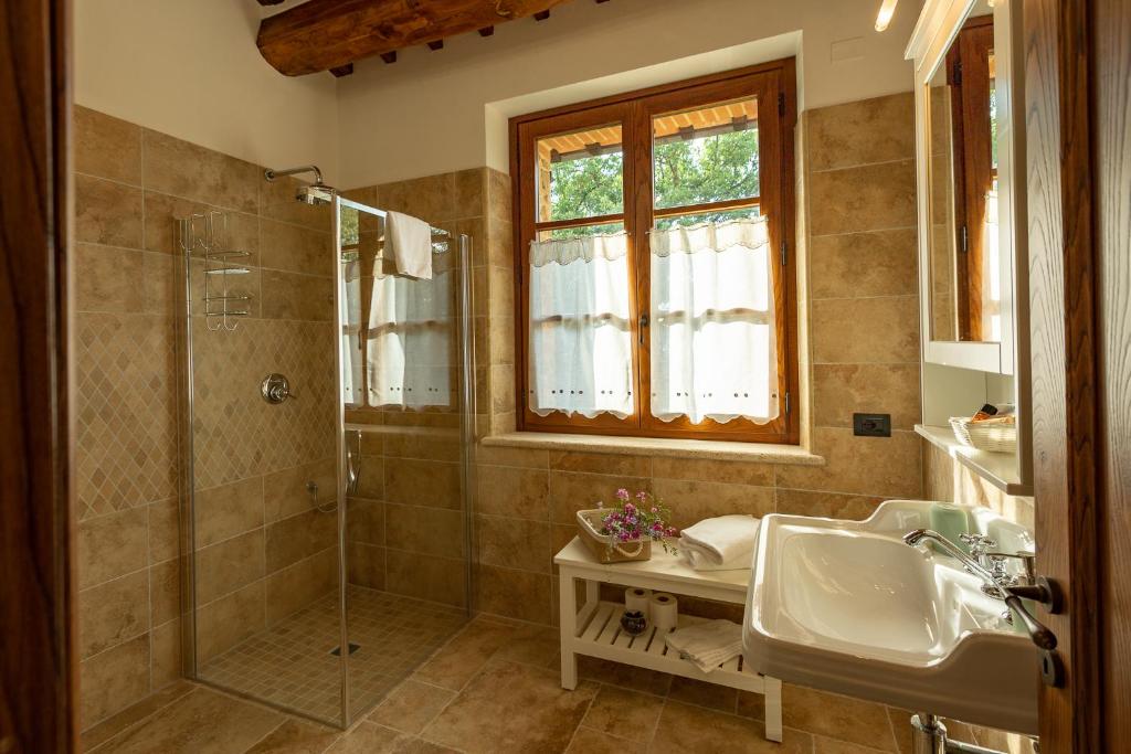 Vannituba majutusasutuses Borgo Poggiardelli