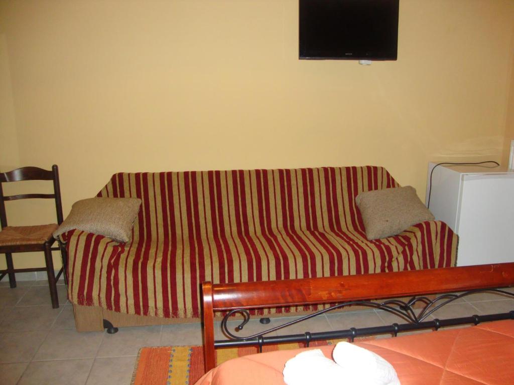 Posezení v ubytování Kafiona Guesthouse