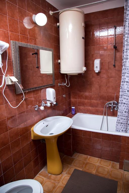 Koupelna v ubytování Apartments Cvetkovic Relax