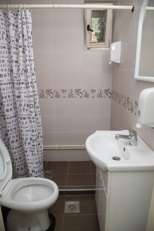 Koupelna v ubytování Apartments Cvetkovic Relax