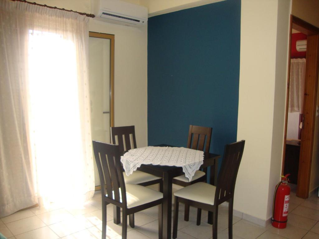 Posezení v ubytování Kafiona Guesthouse