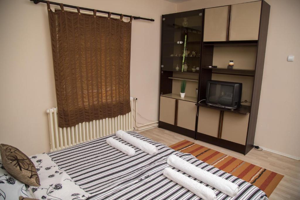 TV a/nebo společenská místnost v ubytování Apartments Cvetkovic Relax