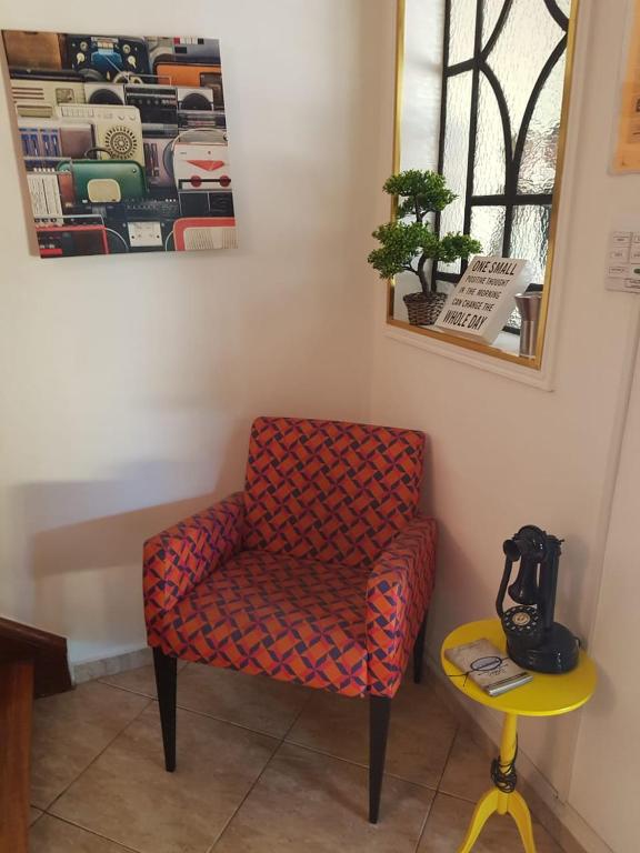 Posezení v ubytování HostelariaSP Boutique