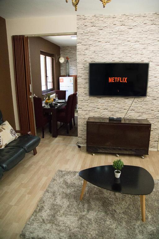 TV a/nebo společenská místnost v ubytování Apartments Cvetkovic Relax