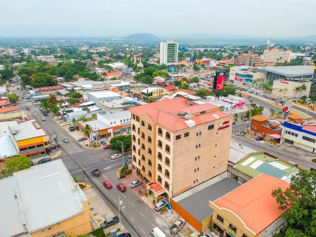 Vista general de San Pedro Sula o vista desde el hotel