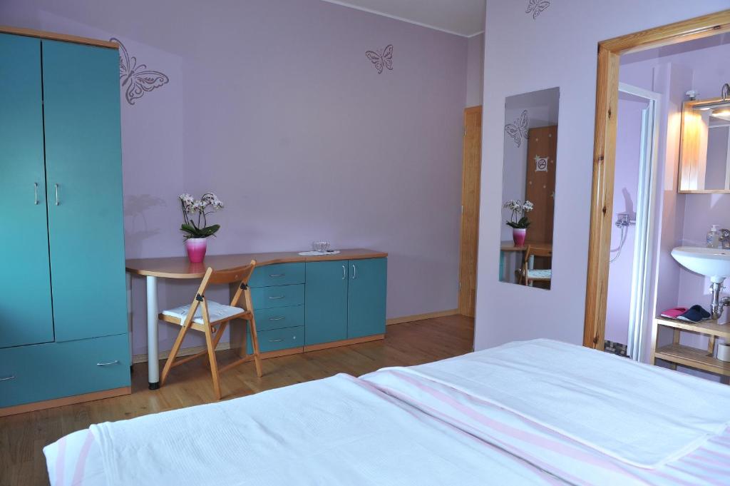 Postel nebo postele na pokoji v ubytování Apartment Šilec