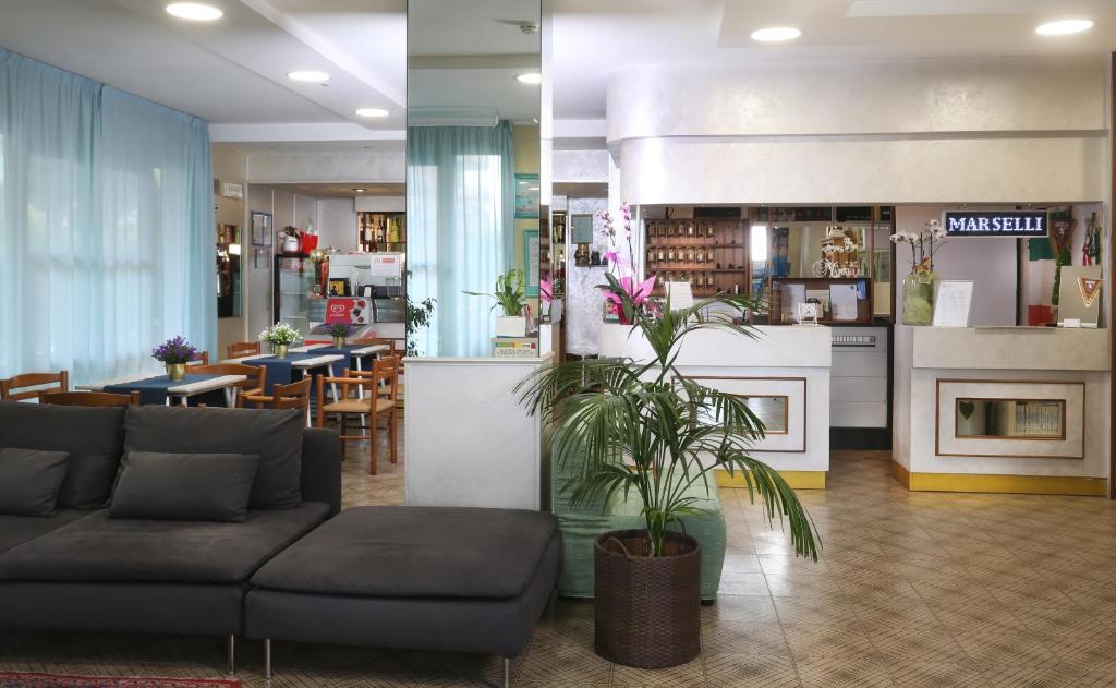 Posezení v ubytování Hotel Marselli