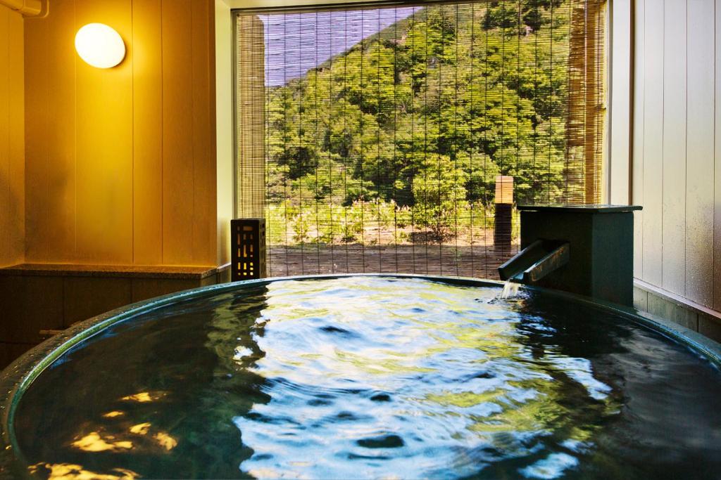 Bassein majutusasutuses Kurobe UnazukiOnsen Togen või selle lähedal
