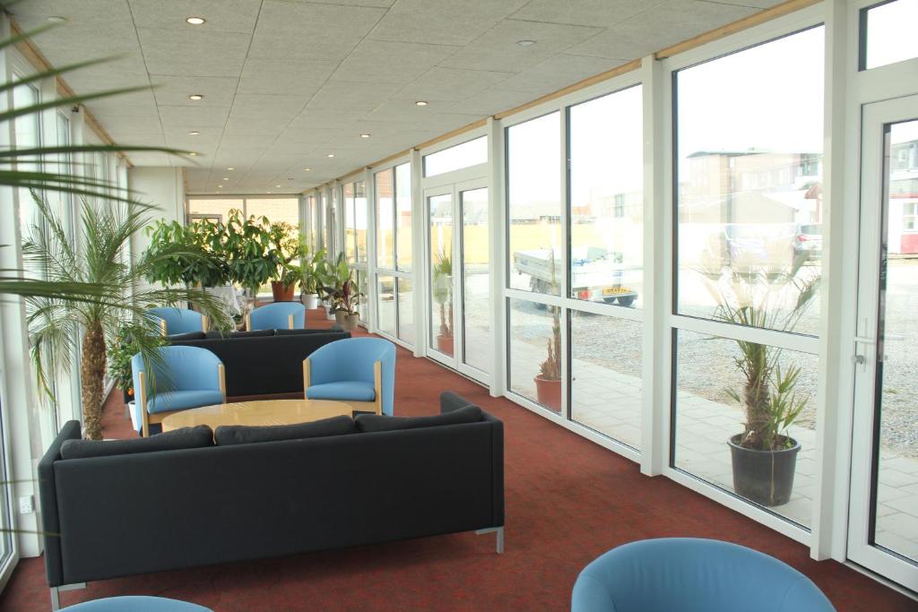 Posezení v ubytování Hotel Hirtshals
