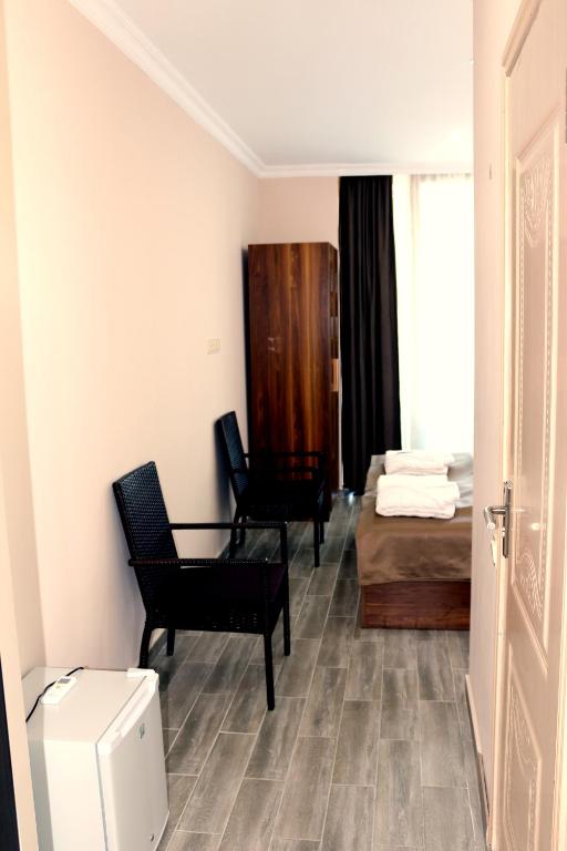 Postel nebo postele na pokoji v ubytování Hotel Lazi