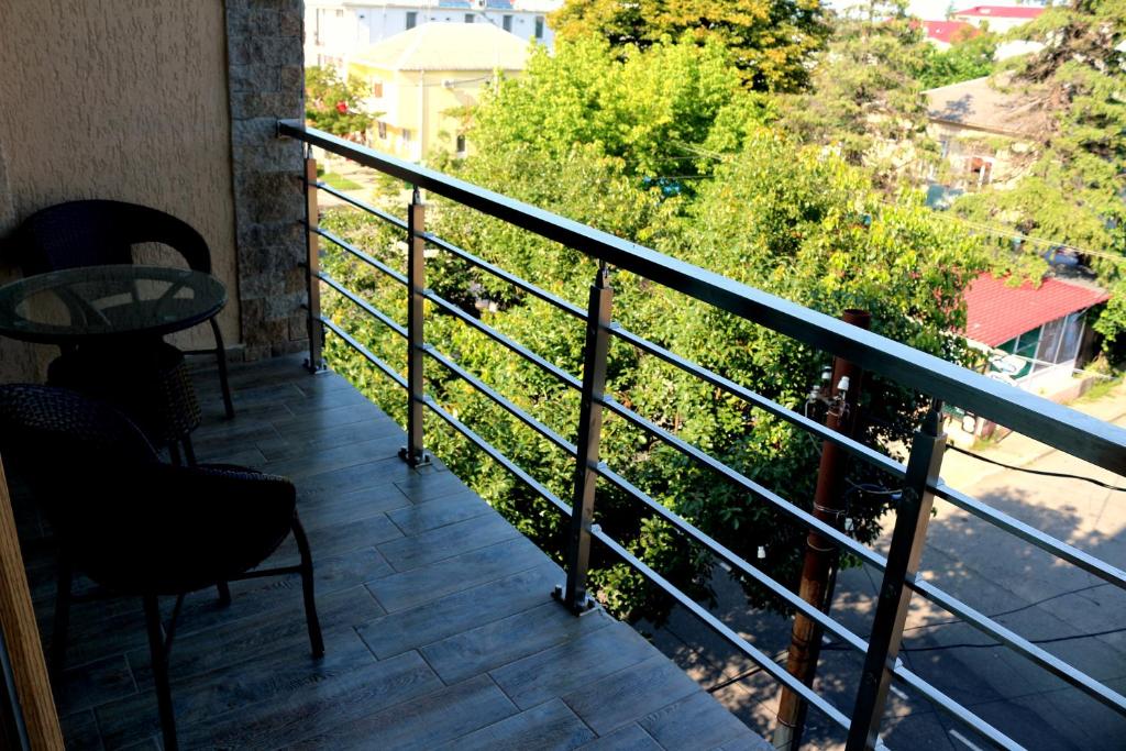 Balkón nebo terasa v ubytování Hotel Lazi
