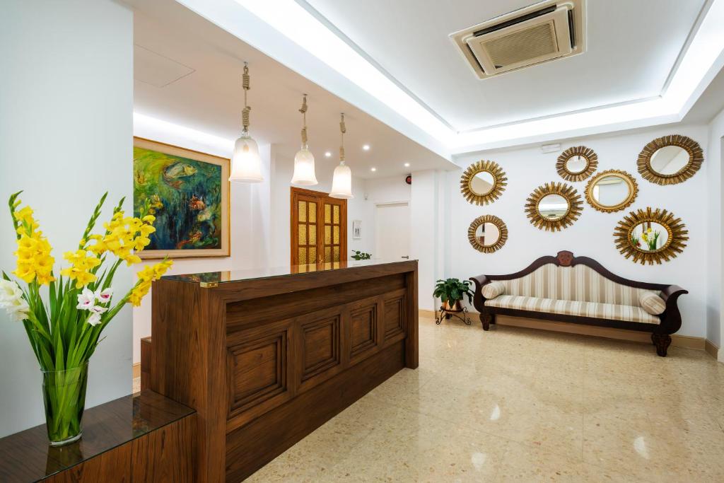 Posezení v ubytování Hotel Gaya