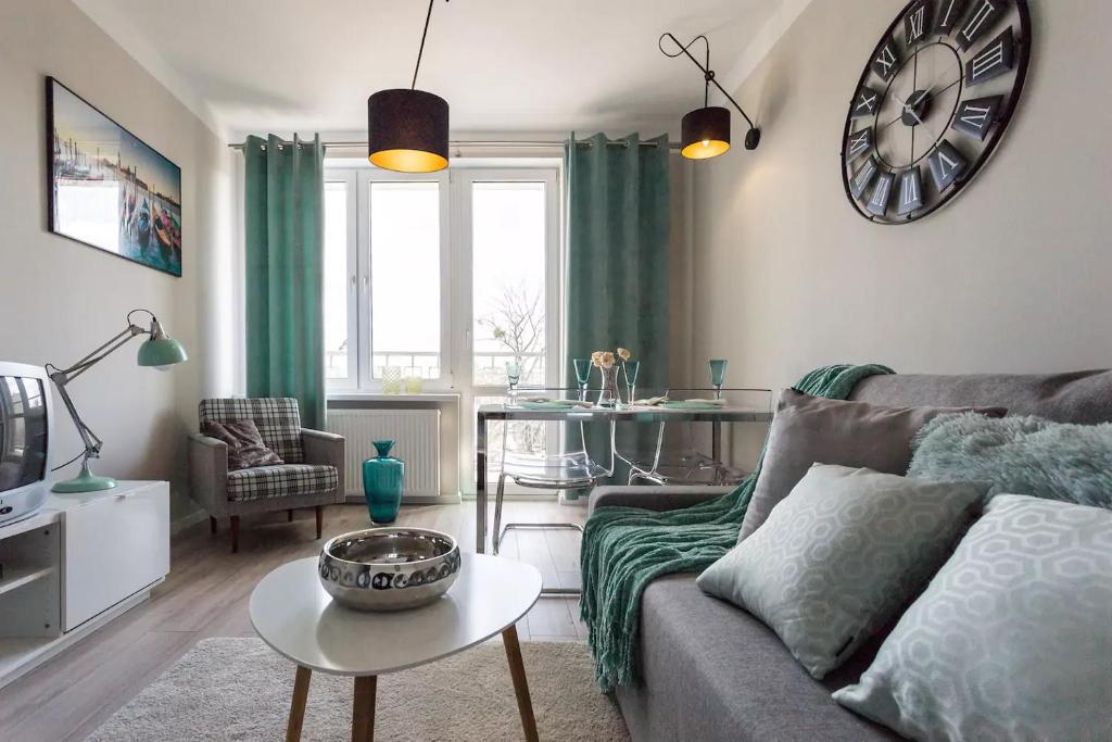 Posedenie v ubytovaní Apartament MODERN SCANDI Waszyngtona