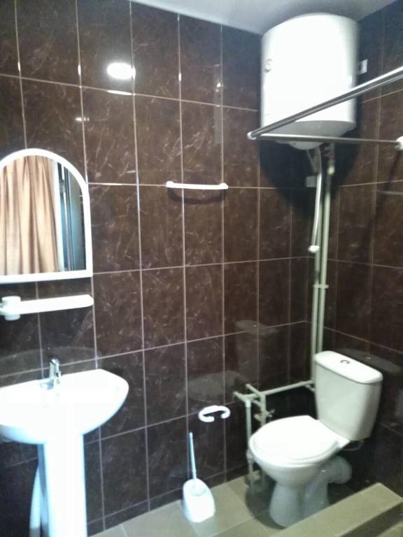 Koupelna v ubytování Mini gostinitsa HOSTEL