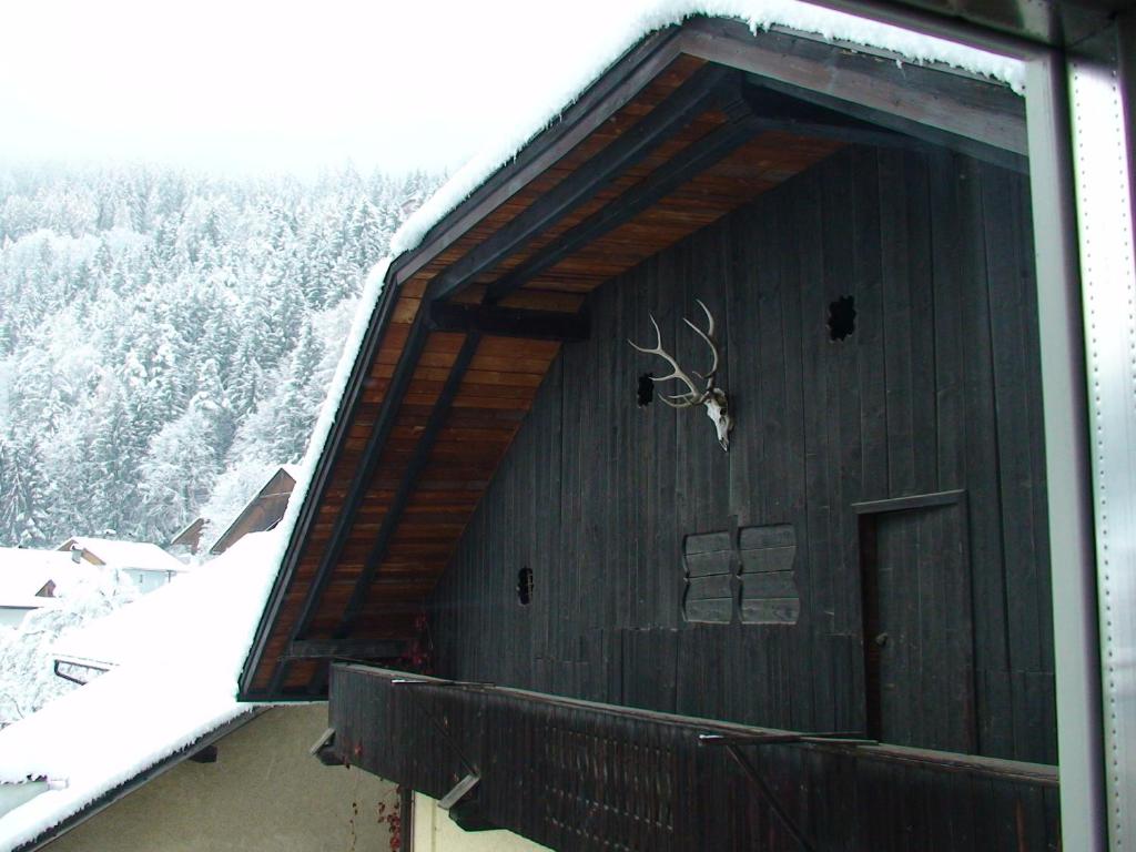 Gasthof Obermair v zimě